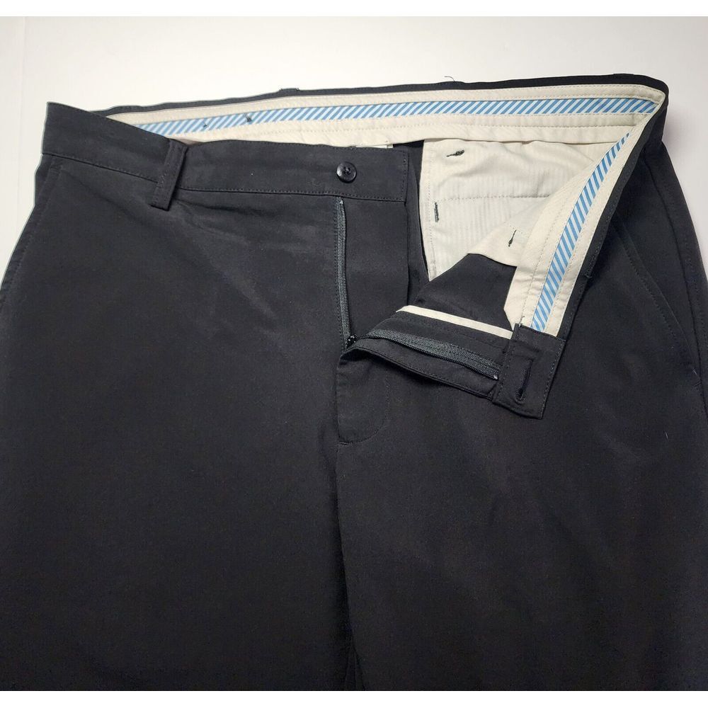Footjoy Mens Size 35x32 Black Chino Pants